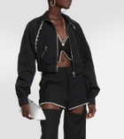 Area Embellished track jacket