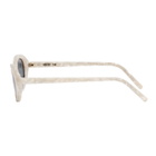 Roberi and Fraud White Betty Sunglasses