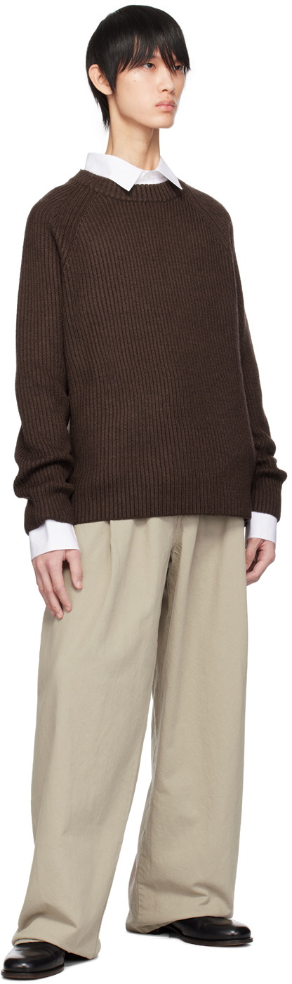 Mark Kenly Domino Tan Studio Brown Kaleb Sweater