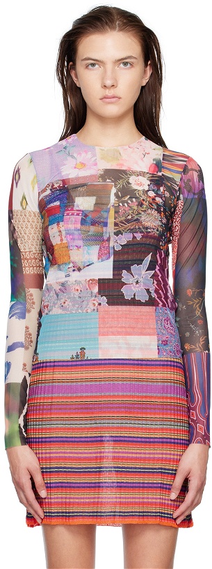 Photo: Marques Almeida Multicolor Patchwork Long Sleeve T-Shirt