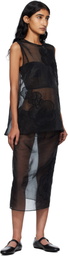 Cecilie Bahnsen Black Alba Tank Top