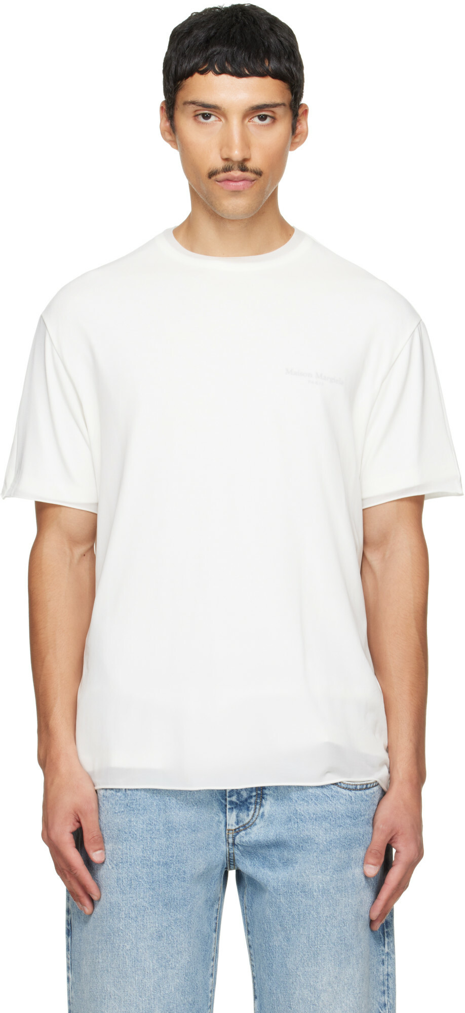Maison Margiela Font Generator Print Tee Maison Margiela