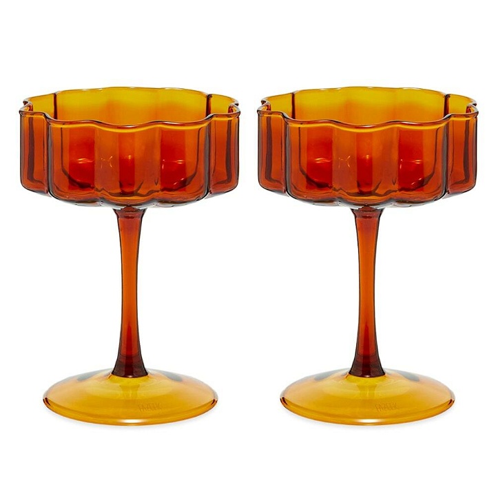 Photo: Fazeek Wave Coupe - Set of 2 in Amber
