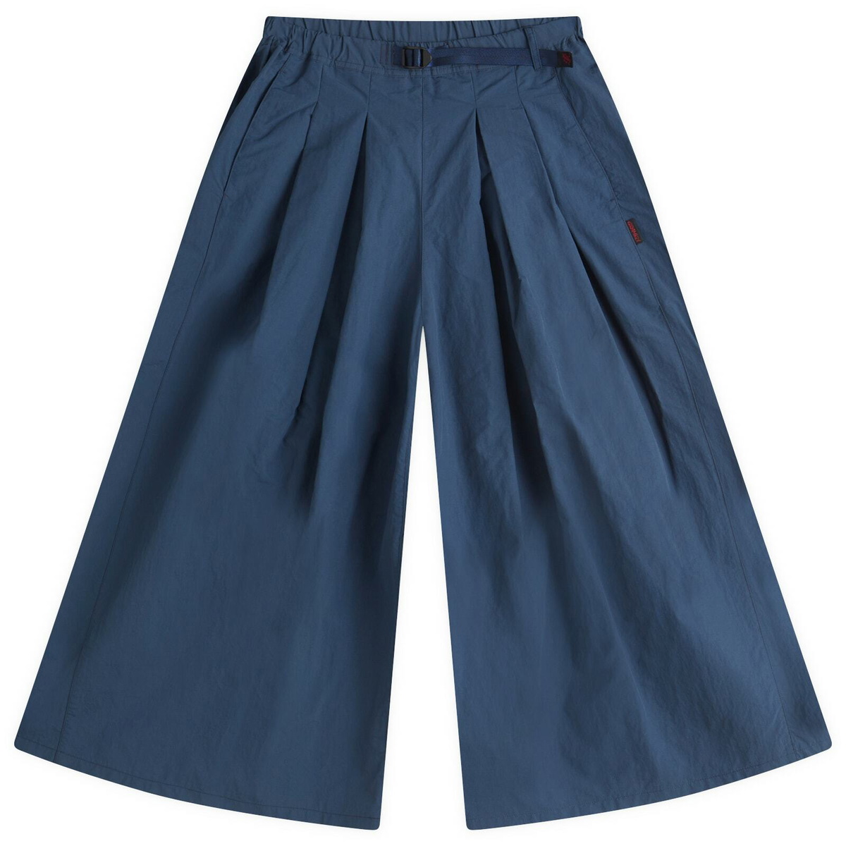 Gramicci Women's Nylon Flare Pant in Navy Gramicci