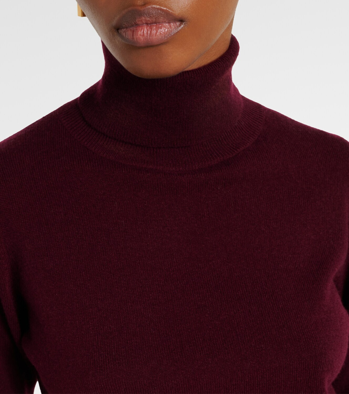 Jardin des Orangers Turtleneck wool and cashmere sweater