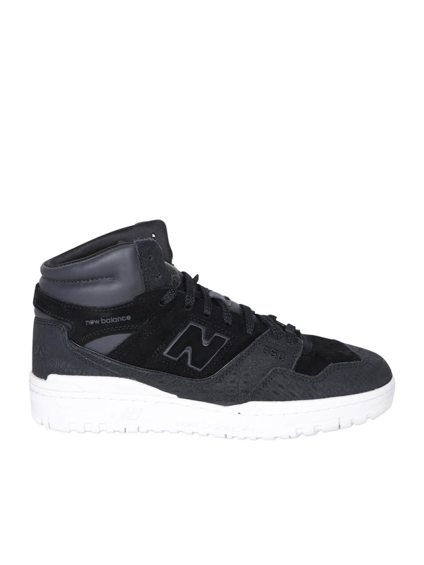 Photo: Junya Watanabe Bb650 Black High Sneakers