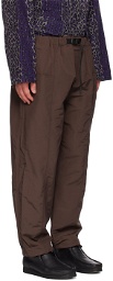South2 West8 Brown Belted Trousers