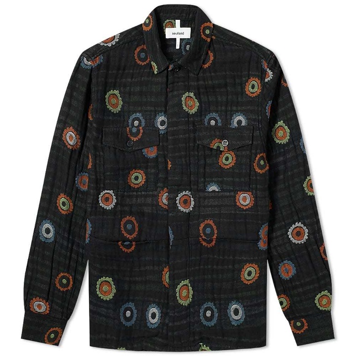 Photo: Soulland Tag Flower Overshirt