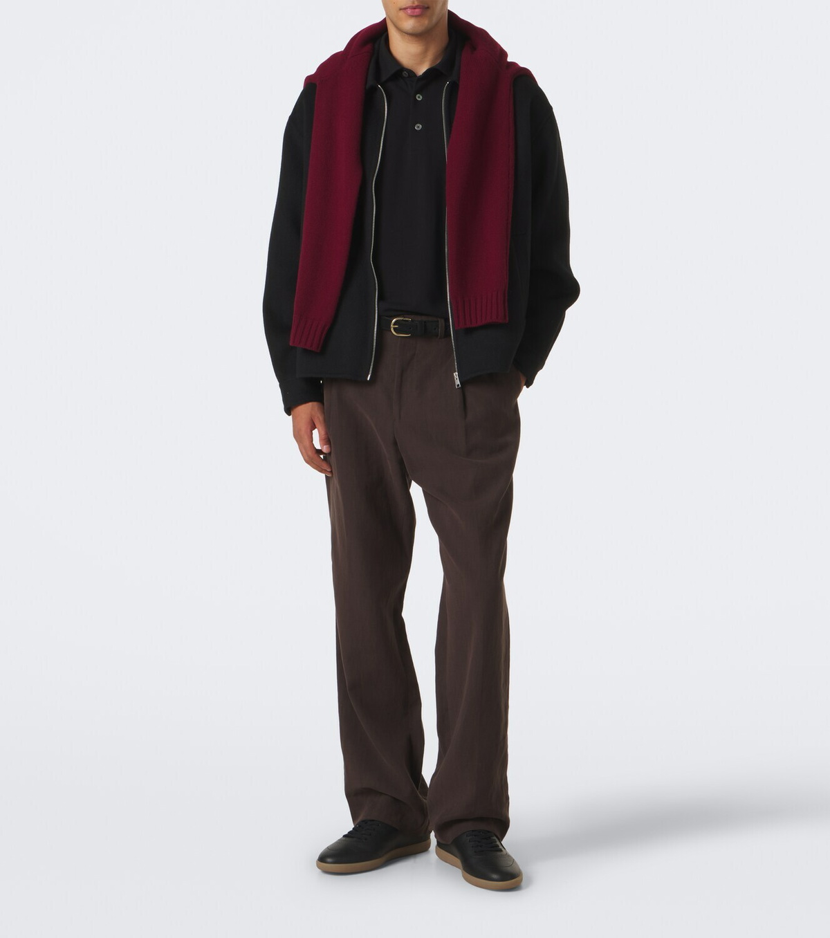 Zegna Cotton piqué polo shirt