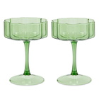 Fazeek Wave Coupe - Set of 2 in Green