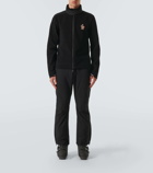 Moncler Grenoble Logo zip-up cardigan