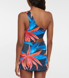 Louisa Ballou - Double Ring printed miniskirt