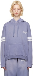 GUESS USA Purple Varsity Hoodie