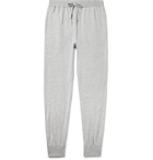 MR P. - Slim-Fit Melangé Wool and Cashmere-Blend Sweatpants - Gray