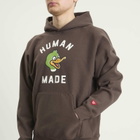 Human Made Men's Heavyweight Duck Head Hoodie in Brown