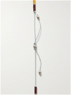 M.COHEN - Sterling Silver and Vinyl Beaded Necklace