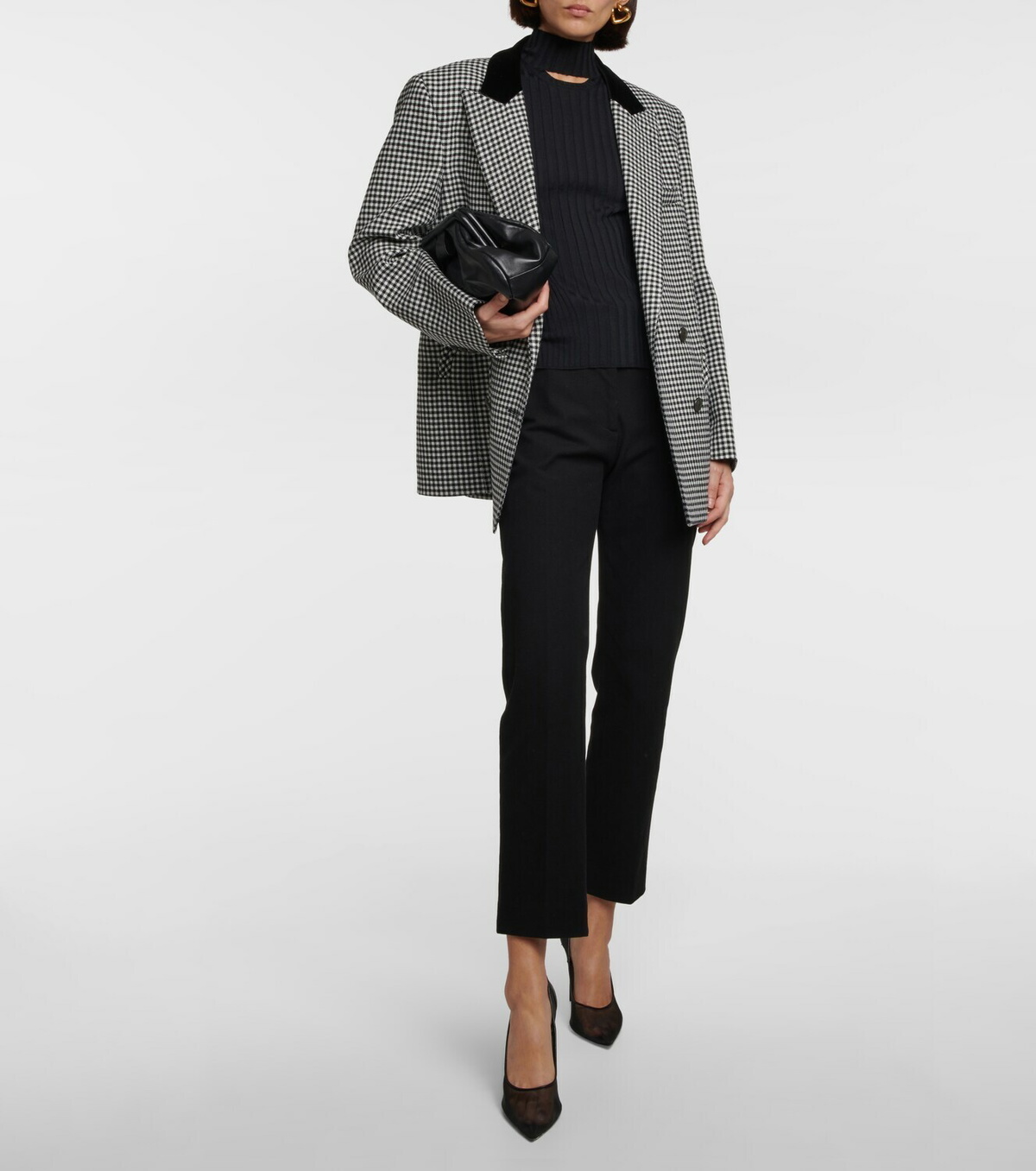 Wolford - Ribbed-knit wool and cashmere top