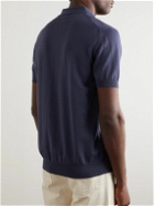 Baracuta - Slim-Fit Cotton Polo Shirt - Blue