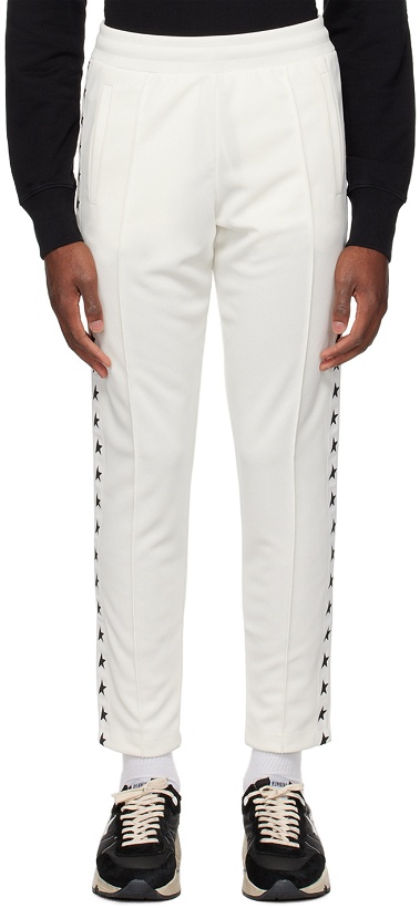 Photo: Golden Goose Off-White Printed Lounge Pants