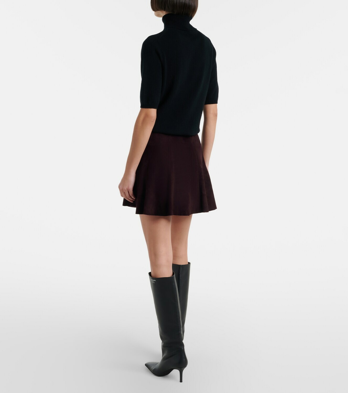 Stouls Mila suede miniskirt