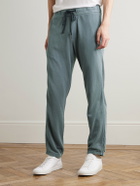 James Perse - Loopback Supima Cotton-Jersey Sweatpants - Blue