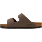 Birkenstock Brown Regular Arizona Birkibuc Sandals
