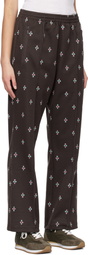 NEEDLES Brown Poly Jacquard Lounge Pants