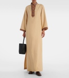Loro Piana Tilde cotton kaftan