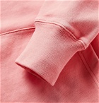J.Crew - Garment-Dyed Loopback Cotton-Jersey Hoodie - Pink