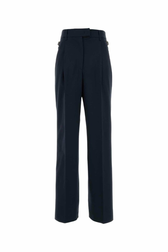 Photo: PT Torino Dark Blue Stretch Wool Isabel Pant