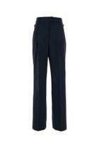 PT Torino Dark Blue Stretch Wool Isabel Pant