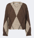 Altuzarra Parish argyle wool and alpaca blend sweater