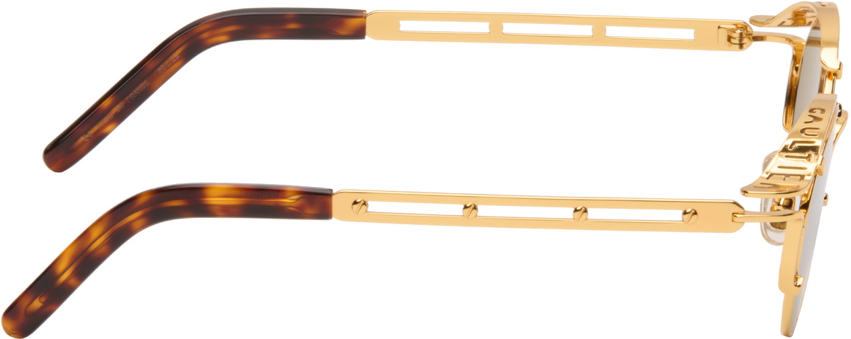 Jean Paul Gaultier Gold 'The 56-5102' Sunglasses