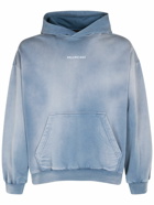 BALENCIAGA - Embroidered Cotton Jersey Hoodie