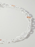 Hatton Labs - La Croisette Sterling Silver Cubic Zirconia Bracelet - Silver