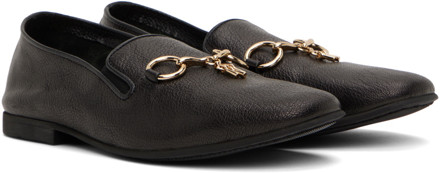 NEEDLES Black Tassel Bit Loafers Needles NEEDLES Black Tassel Bit Loafers Needles
