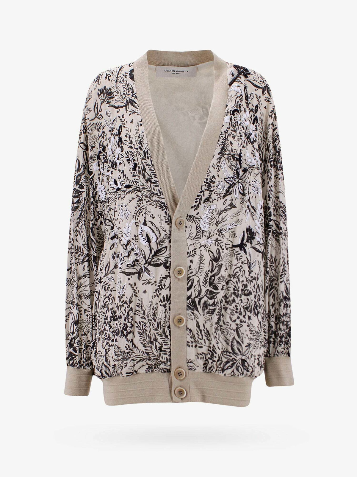 Golden Goose Deluxe Brand Cardigan Beige Womens Golden Goose