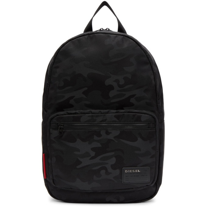 Photo: Diesel Black Camo F-Discover Backpack