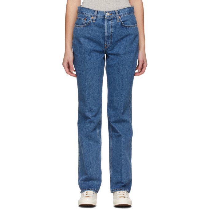 Re/Done - 70s high-rise split-hem bootcut jeans Re/Done