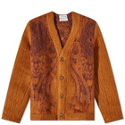 A Kind of Guise Men's Kura Cardigan in Saffron Emblem