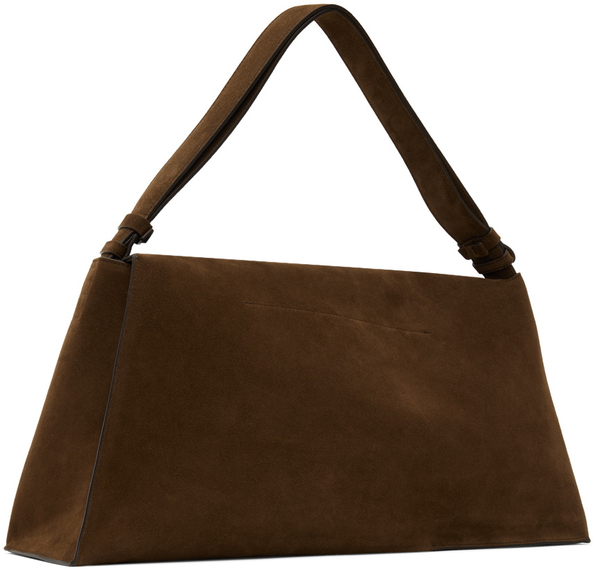 Studio Nicholson Brown Shiboru Suede Bag