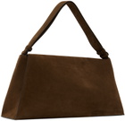 Studio Nicholson Brown Shiboru Suede Bag