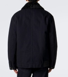 Bottega Veneta Shearling-trimmed denim jacket
