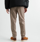 Engineered Garments - Andover Tapered Houndstooth Woven Trousers - Brown