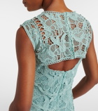 Costarellos Janica silk lace gown