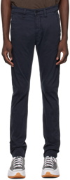 Nudie Jeans Navy Slim Adam Trousers