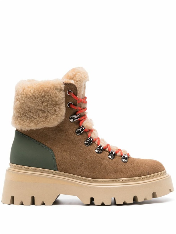 Photo: WOOLRICH - Calf Leather Ankle Boots