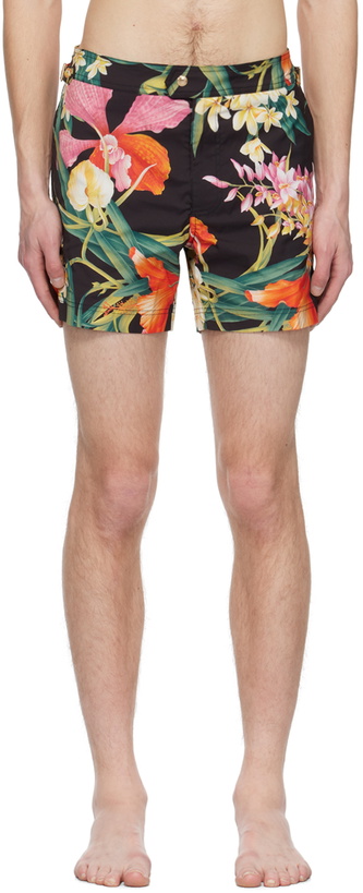 Photo: TOM FORD Black Bold Orchid Swim Shorts