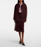 'S Max Mara Suede midi skirt