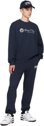 Sporty & Rich Navy Regal Sweatshirt